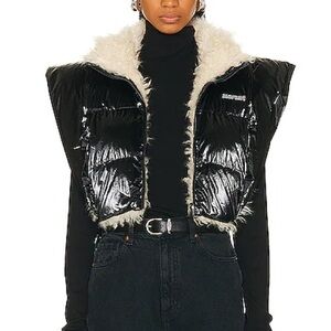 Isabel Marant Etoile Hoodiali Vest in Black
